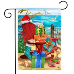 Briarwood Lane Garden Flag 12x18 For Outdoor Beachy Christmas For Christmas Garden Flag Flags For Outside