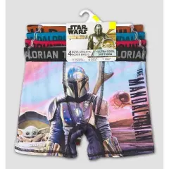 Boys' Star Wars Baby Yoda 4pk Underwear