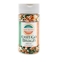Mystic Sprinkles Erin Go Bragh St. Patrick's Day Jimmy Sprinkle Mix 3.5oz Bottle