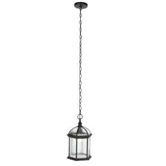 Falyn 10" Outdoor Pendant - PLT7005 - Bronze - Safavieh