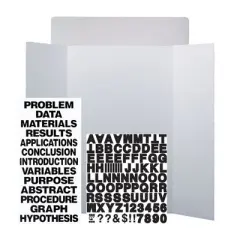 Flipside Products Project Board Kit 36" x 48", Pack of 24 Complete Kits