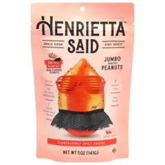 Henrietta Said Jumbo Roasted Peanuts Ancho Kimchi- Case of 12/5 oz