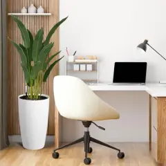 22" Tall Planter Set of 2, Self-Watering Flower Pots for Indoor and Outdoor Use, Large Planters with Built-In Drainage System and Water Level Monitor