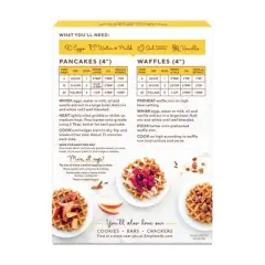 Simple Mills Pumpkin Almond Flour Pancake and Waffle Mix - 10.7oz