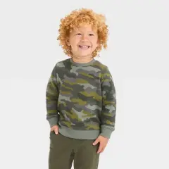 Toddler Boys' 2pk Crew Neck Sweatshirt - Cat & Jack&trade;