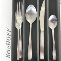 BergHOFF Taper 20Pc Flatware Set, Service for 4, 18/10 Stainless Steel