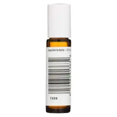 Aura Cacia Empty Amber Glass Roll-On Bottle - 0.31 oz