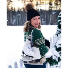 American Athletic Women's Tricot Lined Figure skate