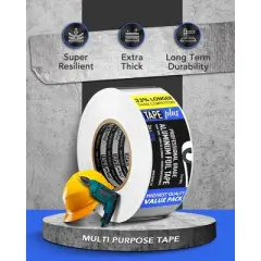 Tape Plus 2 PACK - Professional Grade Aluminum Foil Tape - 2 Inch by 210 Feet (70 Yards)