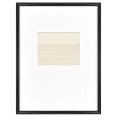 19.49" x 25.49" Matted to 8" x 10" Gallery Single Image Frame Black - Threshold&trade; designed with Studio McGee