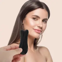 Unique Bargains Convenient Gua Sha Facial Massage Beauty Tool 1 Pc
