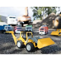 DRIVEN &ndash; Toy Digger Truck &ndash; Backhoe Loader &ndash; Midrange Series
