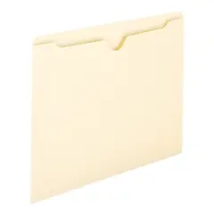 Smead File Jacket, Flat-No Expansion, Letter Size, Manila, 100 per Box (75410)
