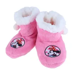 Textiel Trade Kids' Disney Minnie Mouse Solid Bootie Slipper