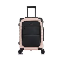 DUKAP Tour Lightweight Hardside Carry On Suitcase with Integrated USB Port 