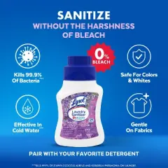 Lysol Laundry Sanitizer Lavender Fusion - 21 fl oz