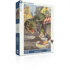 New York Puzzle Company Jurassic Paris 1000 Piece Puzzle