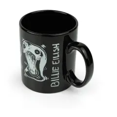 Just Funky Billie Eilish Bury A Friend Glow-In-The-Dark Ceramic Coffee Mug | 16 Ounces