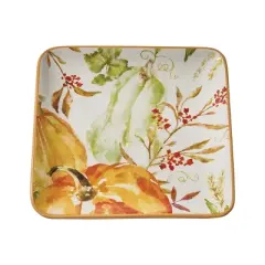 Split P Fall Festival Orange Salad Plate Set Of 4