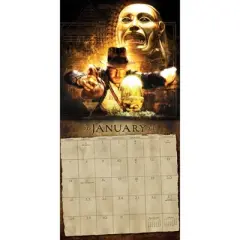 Trends International Inc. 2023-24 Wall Calendar 12"x12" Indiana Jones