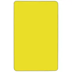 Emma and Oliver 24x60 Rectangle HP Laminate Adjustable Preschool Activity Table