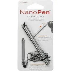 Keysmart Portable Nano Pen - Stainless Steel