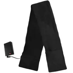 ActionHeat AA Battery Heated Reversible Scarf - Black