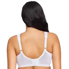 Glamorise Womens MagicLift Original Support Wirefree Bra 1000 White