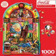 MasterPieces 1000 Piece Jigsaw Puzzle - Coca-Cola Jukebox - 21"x35"