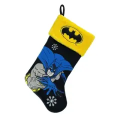 DC Comics Batman Applique Holiday Stocking 20"