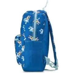 Fast Forward All over print Nylon Bluey Kids Backpack 16" School Bookbag for Girls and Boys ages 3+