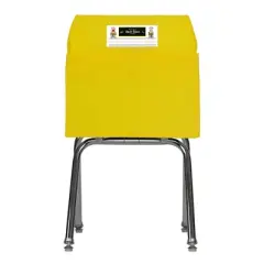 Seat Sack&reg; Small Chair Pocket Classroom Storage Organizer - 12 inch, Yellow