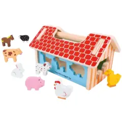 Baby Bigjigs Farm House Sorter