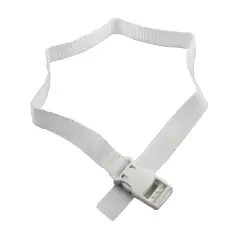 Toddler Tables Junior Seat Replacement Belt 32"" Long White Pack of 2 (TT-JB-2) 