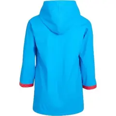 Baby Shark and Paw Patrol Boys' Rain Jacket - Hooded Slicker Shell Raincoat: (Size: 4-7)