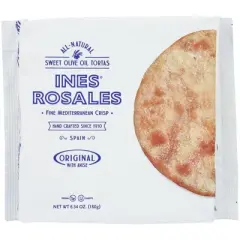 Ines Rosales Tortas Orange Sweet Olive Oil - Case of 10 - 6.34 oz