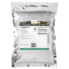 Frontier Co-op Organic Cut & Sifted Lemongrass, 16 oz (453 g)