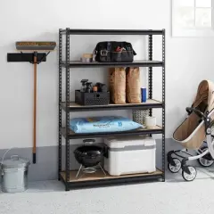 48"x72"x18" 5 Tier Heavy Duty Boltless Steel Shelving Unit - Brightroom&trade;