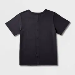 Boys' Marvel Avengers Adaptive Short Sleeve Graphic T-Shirt - Charcoal Gray 