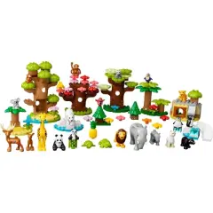 LEGO DUPLO Wild Animals of the World Toy Animal Figures 10975
