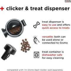 Dog Gone Smart I'm Gismo - Connectable Training Kit with Clicker & Treat Container