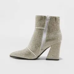 Women's Cailin Ankle Boots - A New Day&trade; Silver