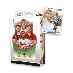 2024-25 Topps UEFA Flagship Edition Club Competitions Trading Card Hanger Box
