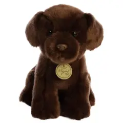 Aurora Miyoni Tots 11" Chocolate Labrador Puppy Brown Stuffed Animal