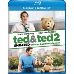 Ted & Ted 2 Unrated Thunder Buddies Collection (Blu-ray + Digital)