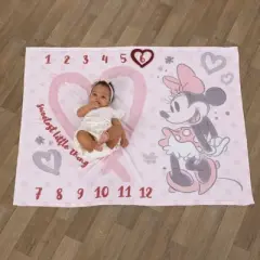 Disney Minnie Mouse Milestone Blanket