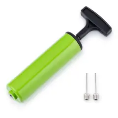 New Bounce Marbleized Rubber Balls (Set of 4) Plus 2 Pins & Pump for Kids