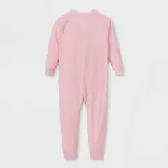 Toddlers' Adaptive Abdominal Access + Insulin Pocket Fleece Pajama Jumpsuit - Cat & Jack&trade;