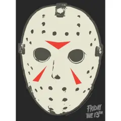 Women's Friday the 13th Jason Vorhees Hockey Mask Logo T-Shirt