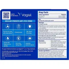 Vagisil Regular Strength Anti-Itch Feminine Creme - 1oz
